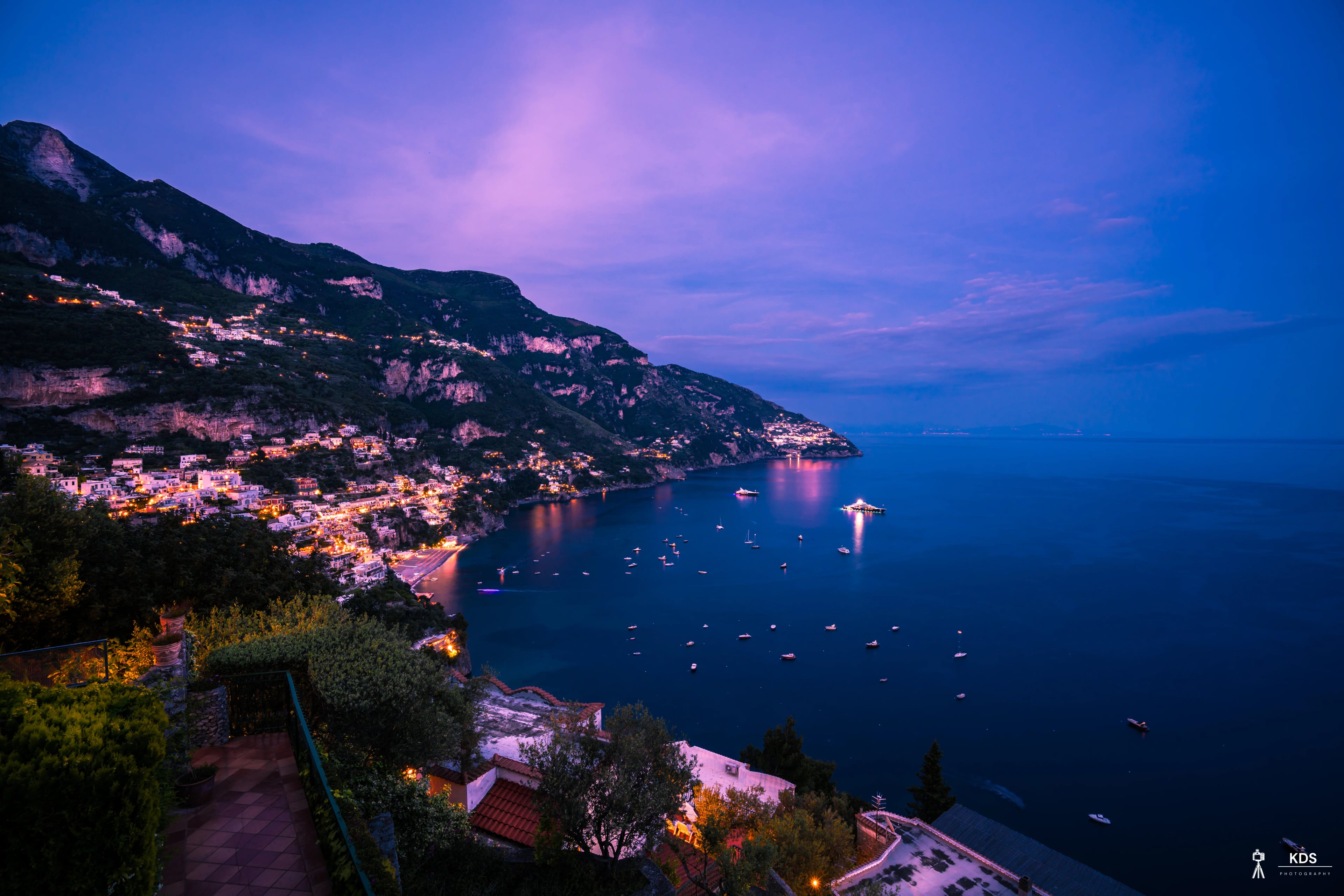 Positano Dusk-2 - Fine art photography