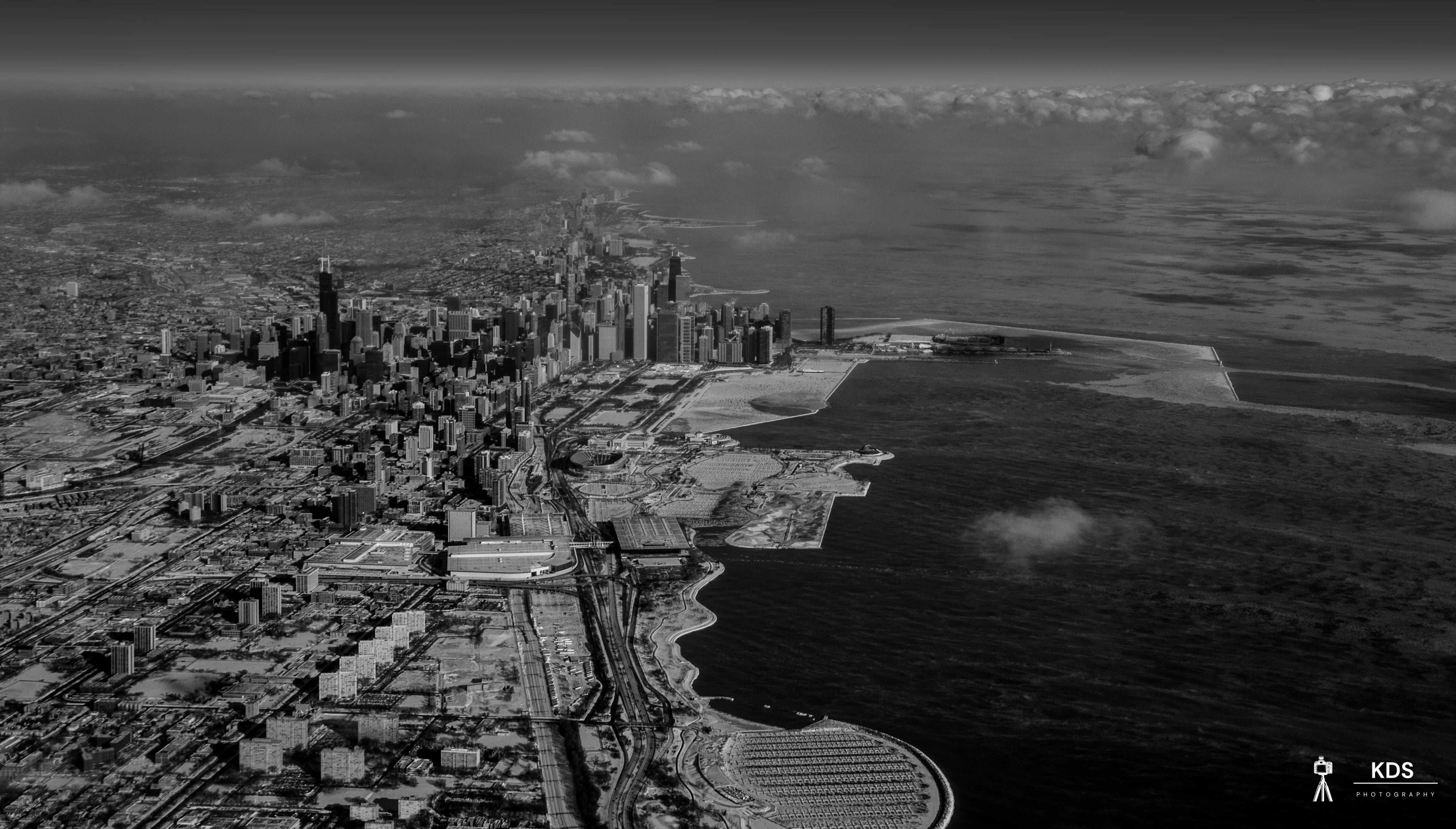 Frozen Chicago Bw-3 - Fine art photography